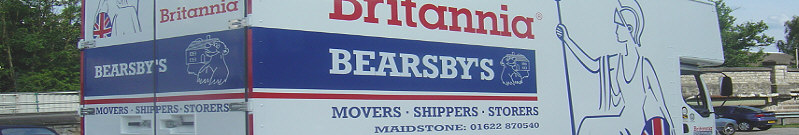Britannia Bearsby's Removals Tonbridge